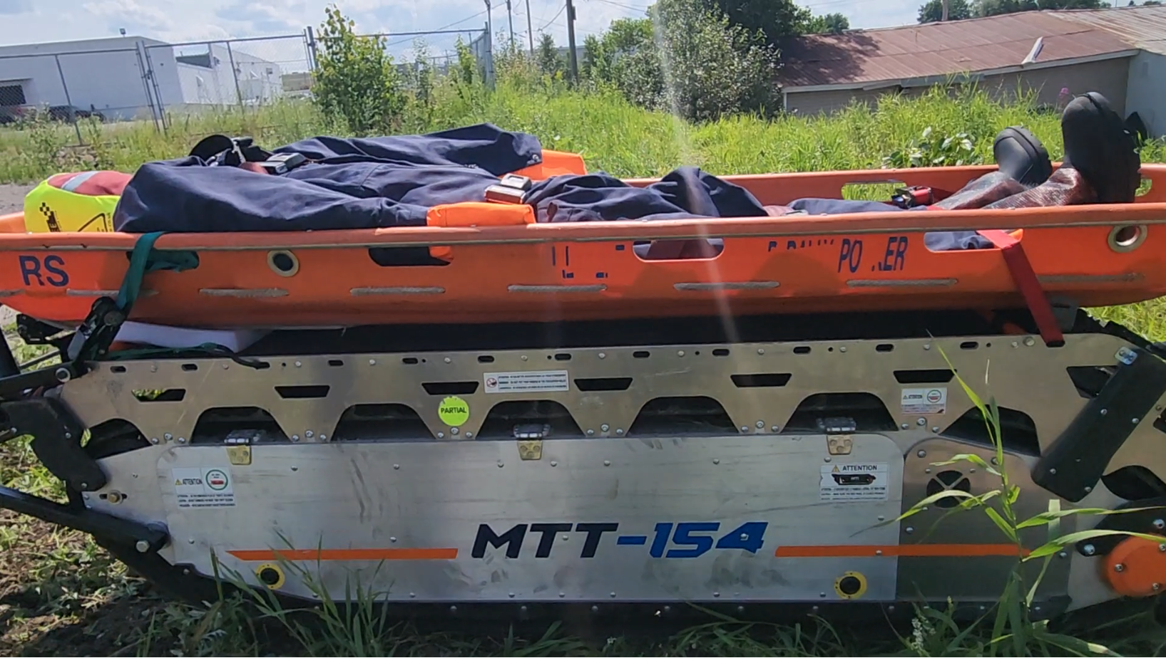 MTT-154 with CASEVAC stretcher fitted